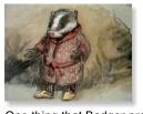 Wind in the Willows (1969) - Badger